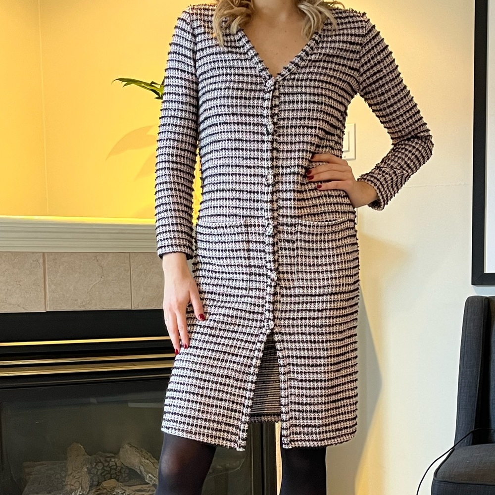 Zara size S button down dress